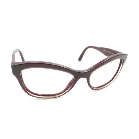 Prada Accessories Prada Vpr29r Uano1 Dark Red Burgundy Cat Eye